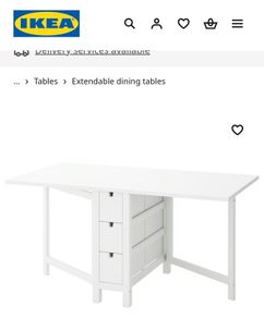 Extendable table