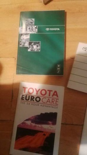 Toyota Corolla E11 Owner's Manual Handbooks & Wallet