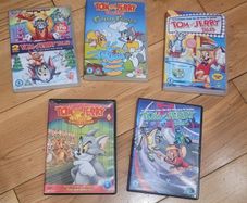 Free Tom and Gerry DVDs x5