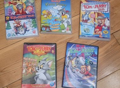 Free Tom and Gerry DVDs x5