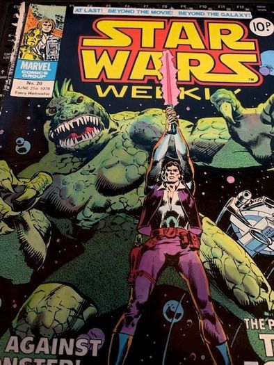 STAR WARS WEEKLY, Marvel Comics - Nos. 20 and 102 June 21st 1978 and Feb 6th 1980