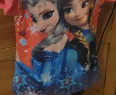 Girls 3/4 length FROZEN pyjamas