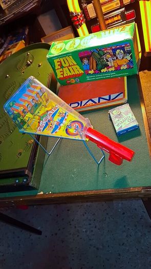 Vintage Fun Fair shooting gallery toy