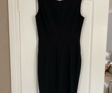 Isabel de Pedro ladies black tailored dress size 12