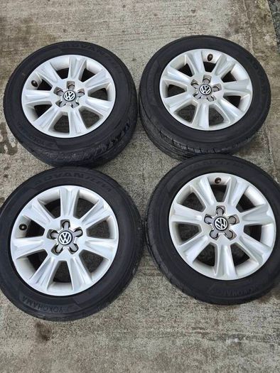15" 5x100 Alloys + Tyres VW Polo, Rapid , Fabia etc
