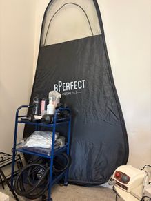 Spray Tan Tent and gun