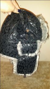Russian style Siberian unusual warm ladies hat size 58 cm Perfect condition Postage included