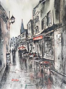 coffee is for mugs watercolour