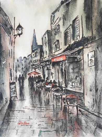 coffee is for mugs watercolour