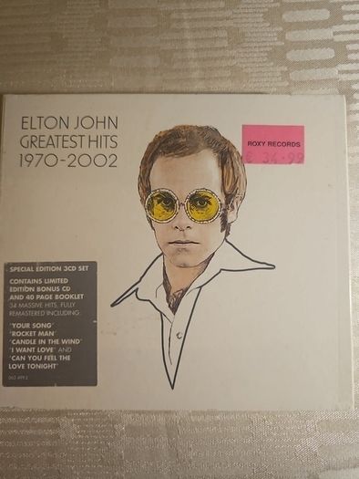 Elton John 3CD - Greatest Hits 1970-2002