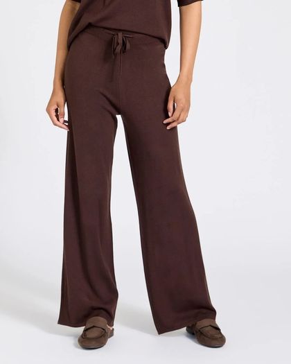 New Chocolate Brown Co-Ord Set: Size XS  Suit 8-10