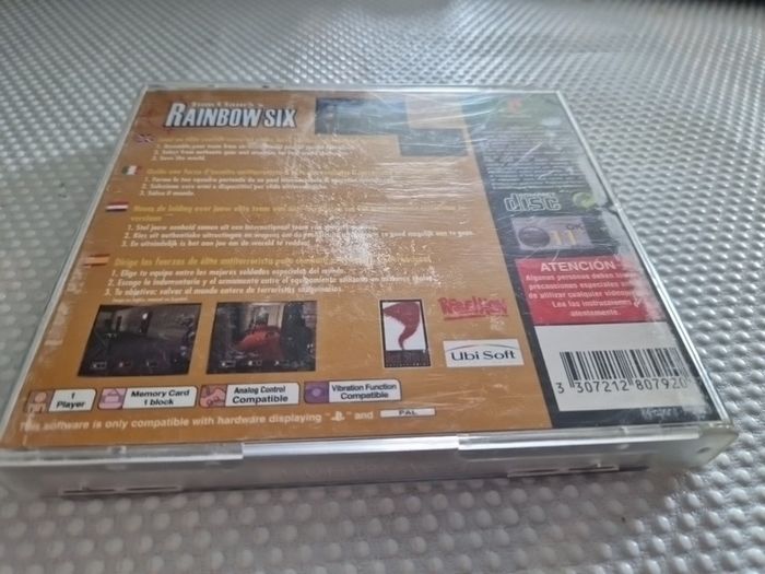 Rainbow Six Tom Clancy s PlayStation1 Ps1 PlayStation2 Ps2 Games Original
