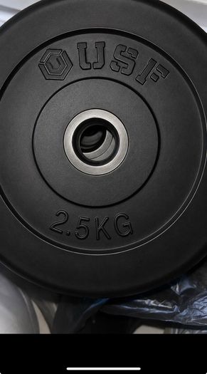 2.5kg x6 weight plates