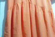 Shift dress orange in colour darker than photo size 16