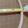 Large Wooden Embroidery Hoop 35cm Image 2