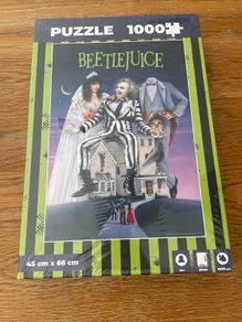 Brand New BeetleJuice 1000 Piece Jigsaw Puzzle