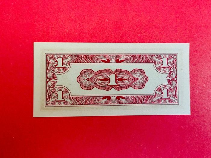 Japanese  Invasion  Money  BURMA   1  CENT  1942 WORLD WAR 11 ( Uncirculated )