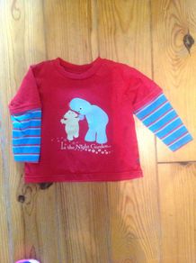 Official Iggle Piggle & Makka Pakka In The Night Garden Top Age 12-18 Months