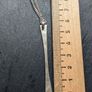 Solid silver pendant and chain Image 2