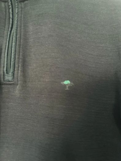 Mens half zip