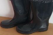 Childrens rubber boots x 2 pair