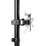 Brand-new premium Dual Vertical Monitor Desk Mount with Grommet 13" to 32" Image 6