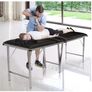 Foldable Massage Table, Portable Aluminium Feet and Premium PU Leather Massage Bed Image 3