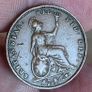 1848 british farthing Image 2