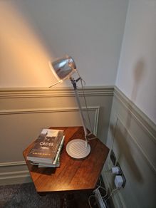 Vintage articulated desk lamp | Lumilampe - Brilliant | industrial design metal 1980