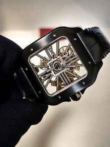 Cartier Santos Skeleton