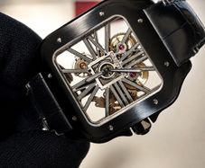 Cartier Santos Skeleton