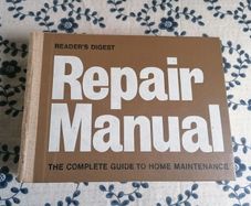 Reader's Digest Repair Manual Book