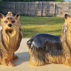 Pair Of Vintage Coopercraft Yorkshire Terrier