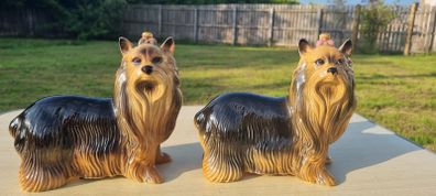 Pair Of Vintage Coopercraft Yorkshire Terrier