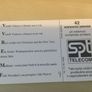 Call card Czech Image 2
