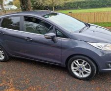 2014 Ford Fiesta 1.25  Zetec Grey/Midnight Sky