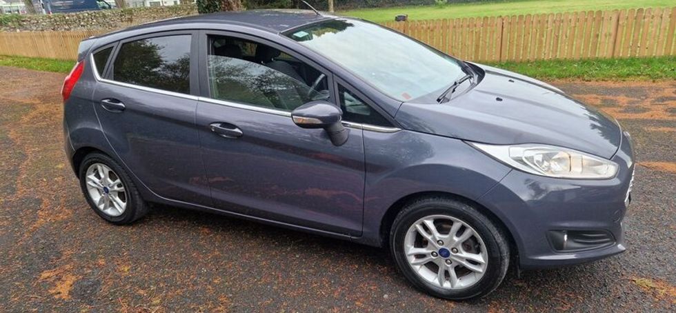 2014 Ford Fiesta 1.25  Zetec Grey/Midnight Sky