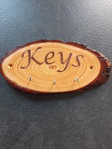 key holder, hook, sign, shed, golf, house number, sign, funny