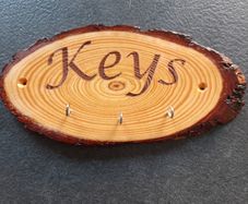 key holder, hook, sign, shed, golf, house number, sign, funny