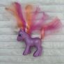 Vintage My Little Pony Twinkle Twirl Purple Stars Hasbro 2004 G3 Used Please see pictures Image 2