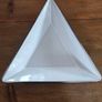 Stephen Pearce Pottery, handmade terracotta Triangle Dish Image 2