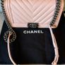 Women caviar leather handbag Image 2
