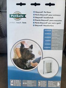 New aluminium pet door, pet flap