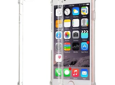 Shockproof Clear Silicone Case For Apple iPhone SE 2022, SE 2020, TPU Back Cover