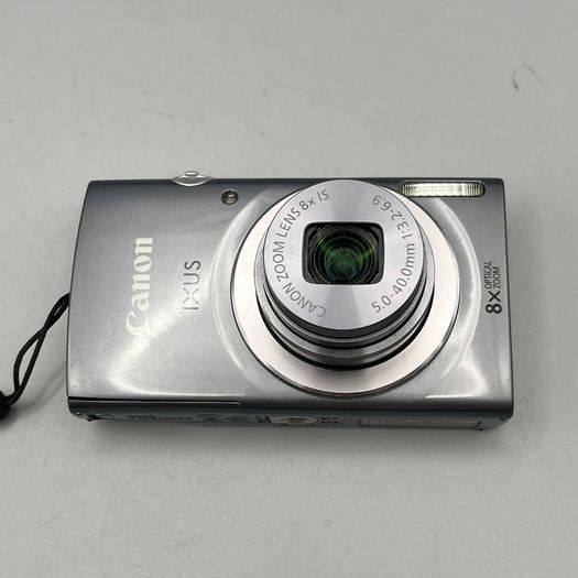 Canon IXUS 165 20MP Digital Camera Grey Tested - Full Kit