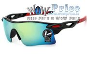 Sunglasses UV400 Outdoor Sports Eyewear Men and Women Driving Cycling Black Red