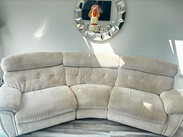 4 Seater Harvey Norman Curved Sofa
