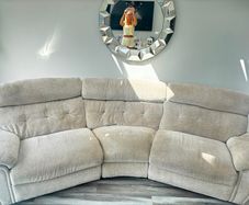 4 Seater Harvey Norman Curved Sofa