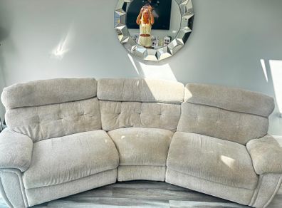 4 Seater Harvey Norman Curved Sofa