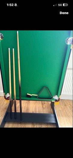 folding pool table